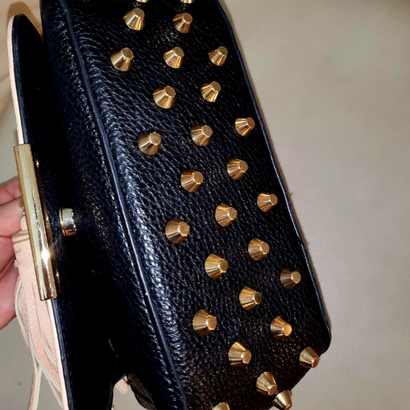 Francomina  leather gold chain bag - Picture 13 of 16